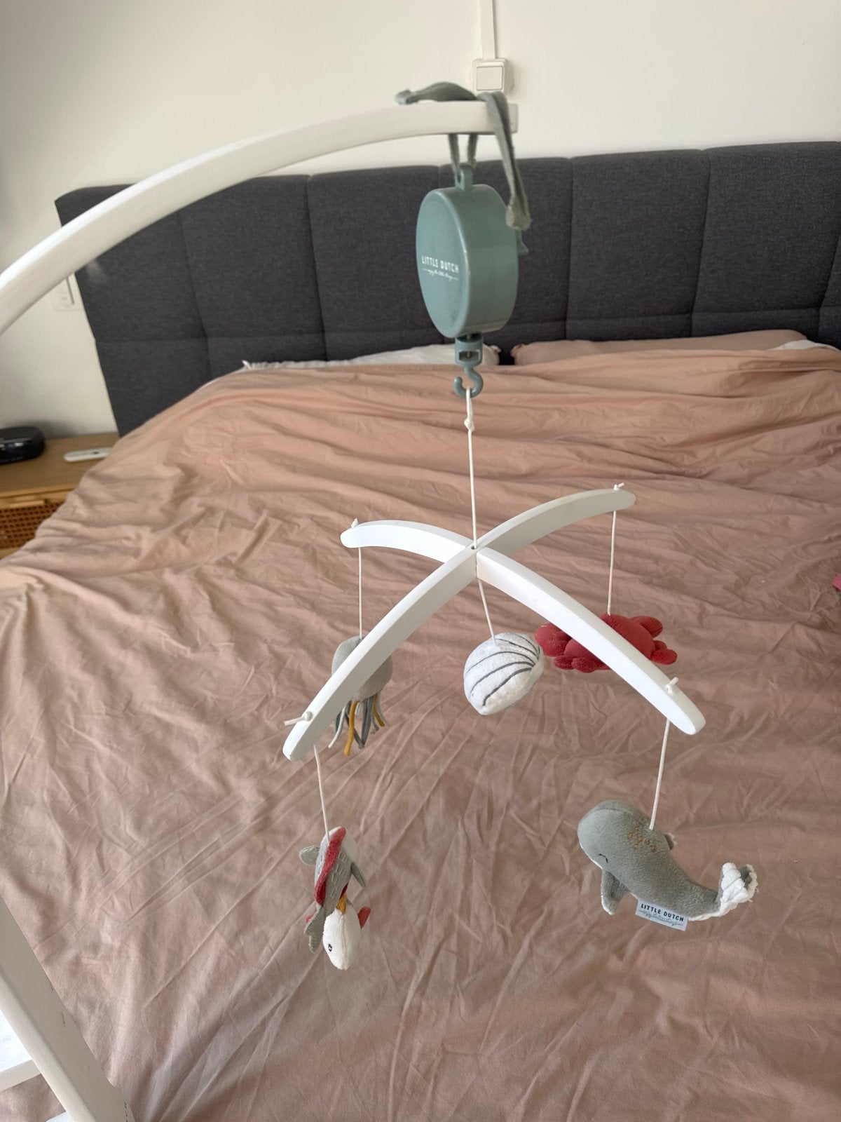 Little Dutch Muziekmobiel Ocean Mint met muziekdoosje, Kinderen en Baby's, Speelgoed | Babyspeelgoed, Ophalen, Zo goed als nieuw