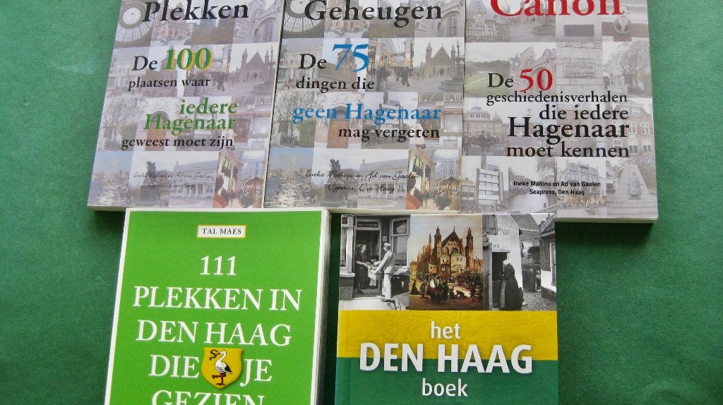 5 boeken Den Haag, Boeken, Geschiedenis | Stad en Regio, Ophalen of Verzenden, 20e eeuw of later, Zo goed als nieuw