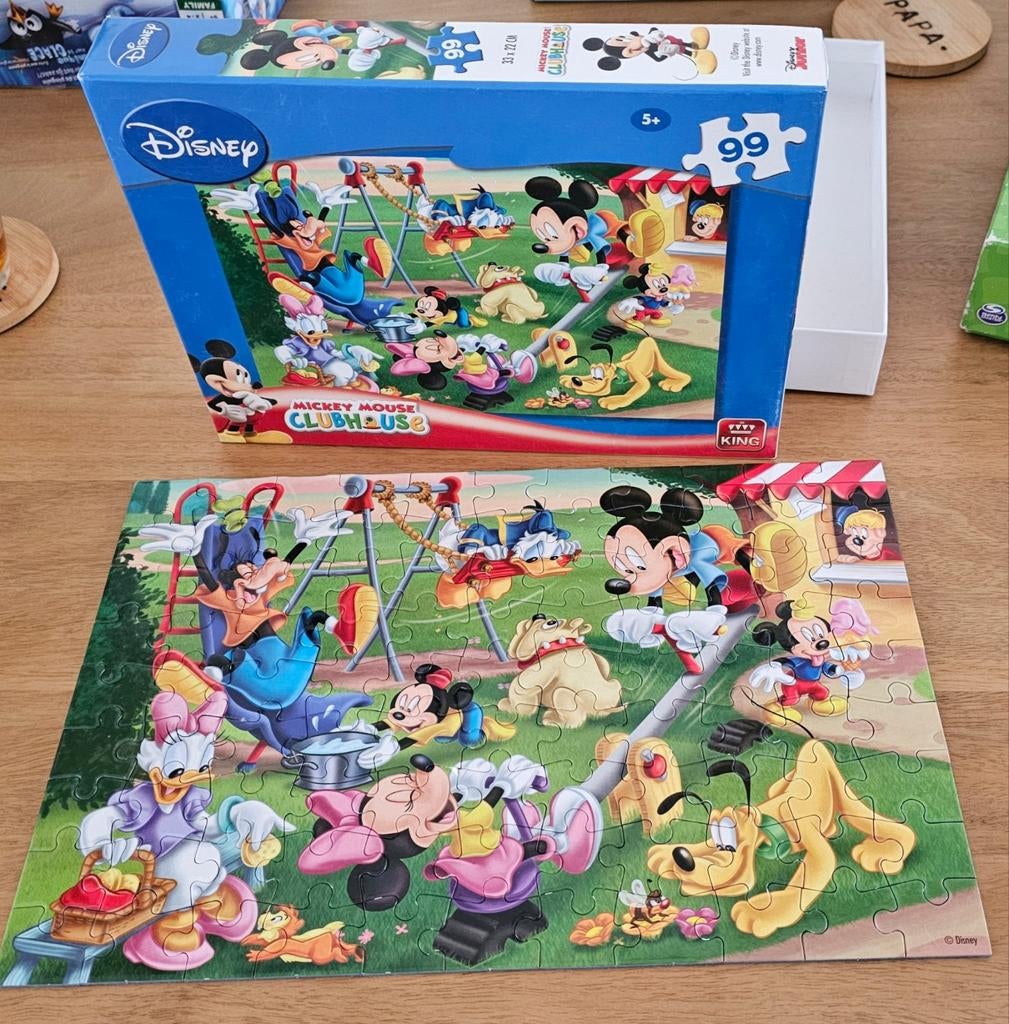 Disney Mickey Mouse Clubhouse puzzel 99 stukjes, Ophalen, Meer dan 50 stukjes, Gebruikt, 6 jaar of ouder