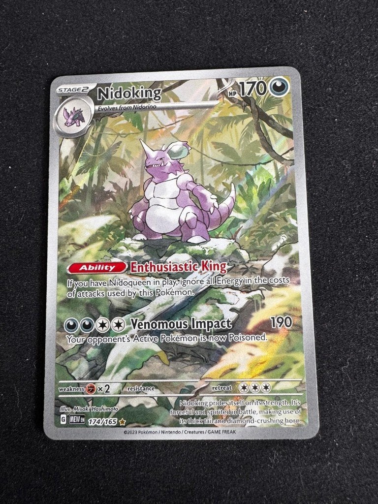 MEW 174 Nidoking, Ophalen of Verzenden, Nieuw, Losse kaart, Foil