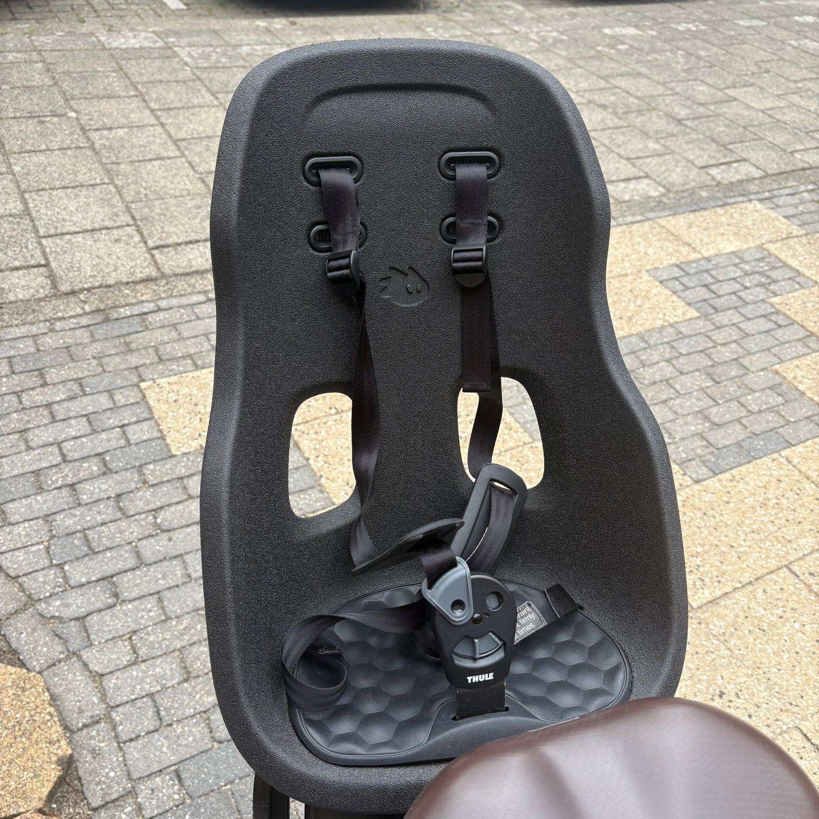 Thule Yepp Nexxt 2 Maxi Fietsstoeltje Achter inc adapter, Ophalen, Achterzitje, Voetsteuntjes, 9 t/m 18 kg