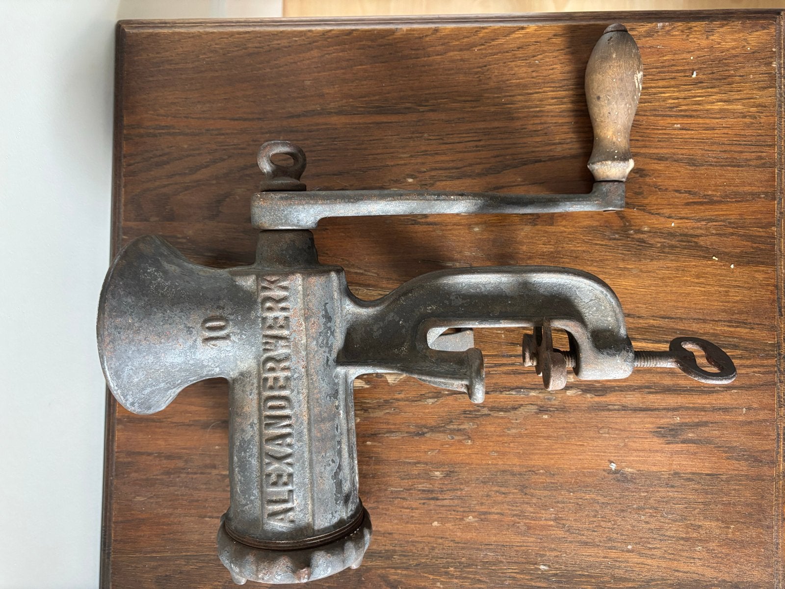 Authentieke Alexanderwerk Vleesmolen - Vintage Keukenhulp, Ophalen
