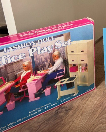 Barbie set uit jaren 80, Ophalen of Verzenden, Gebruikt, Toebehoren
