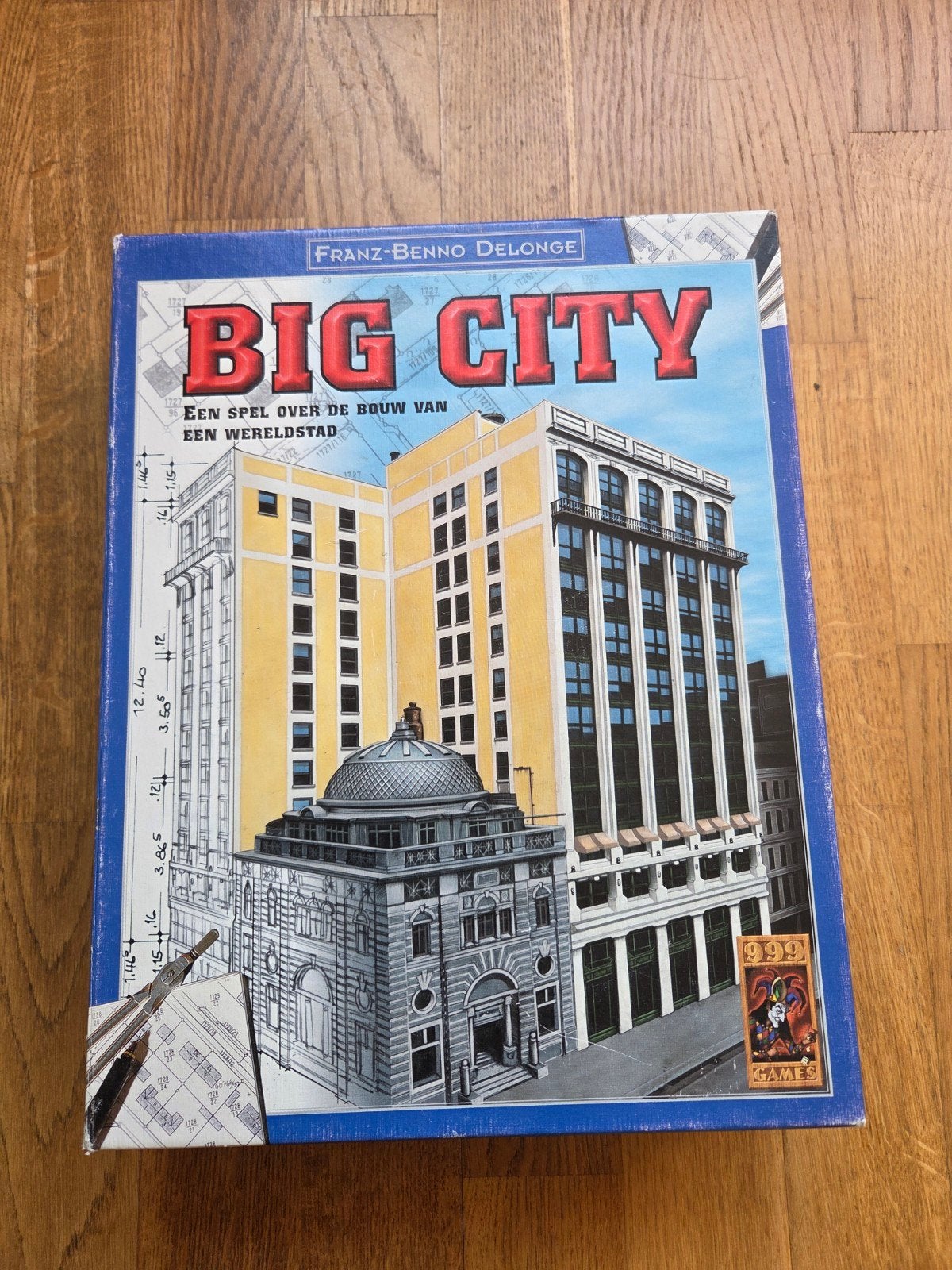 Big city bordspel 999 games, Een of twee spelers, Ophalen of Verzenden, Gebruikt, 999 Games