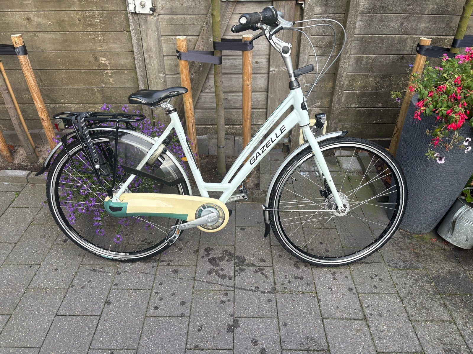 Mooie Gazelle damesfiets, framemaat 56, 28 inch wielen, Fietsen en Brommers, Fietsen | Dames | Damesfietsen, Ophalen, Gebruikt