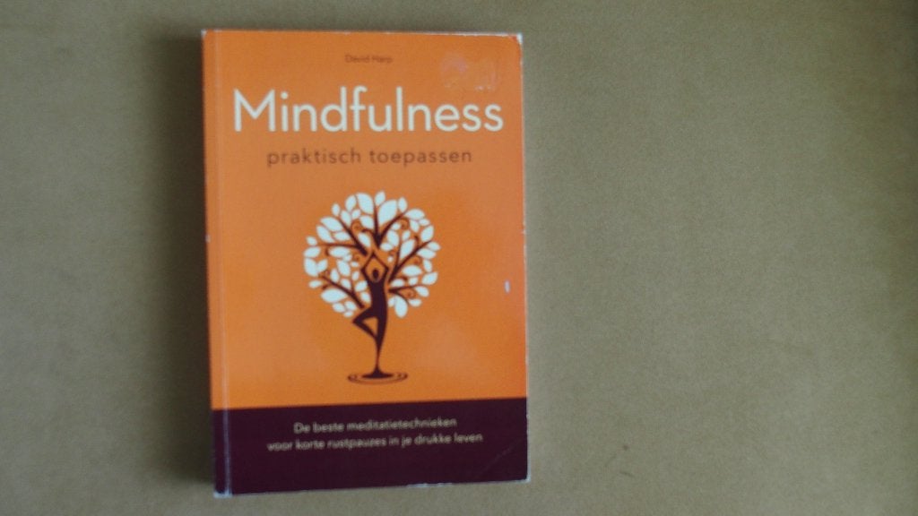 Mindfulness - praktisch toepassen, David Harp, Ophalen of Verzenden, Zo goed als nieuw, Instructieboek