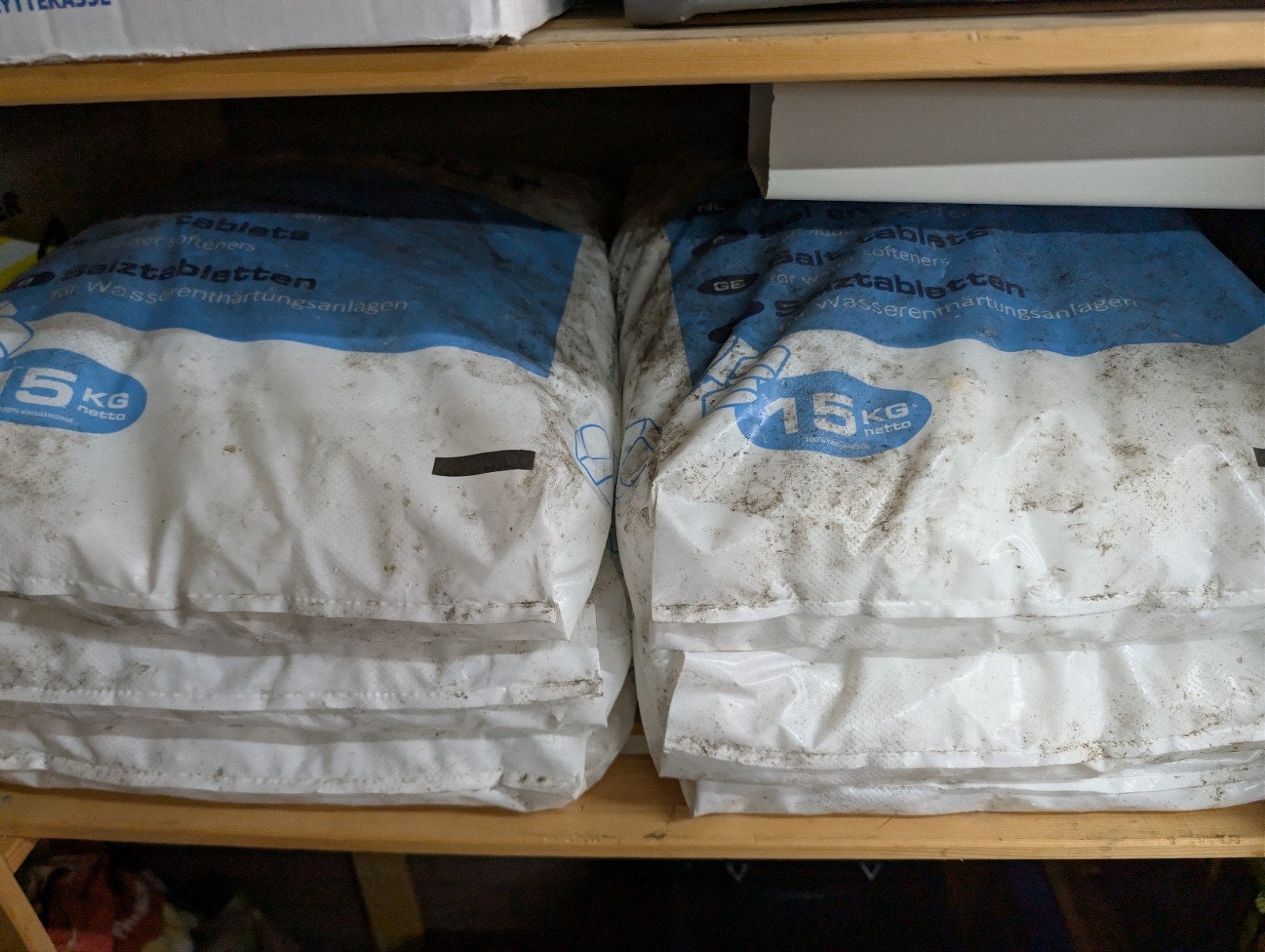 Zout voor waterontharder - 15 kg zakken, Ophalen, Nieuw