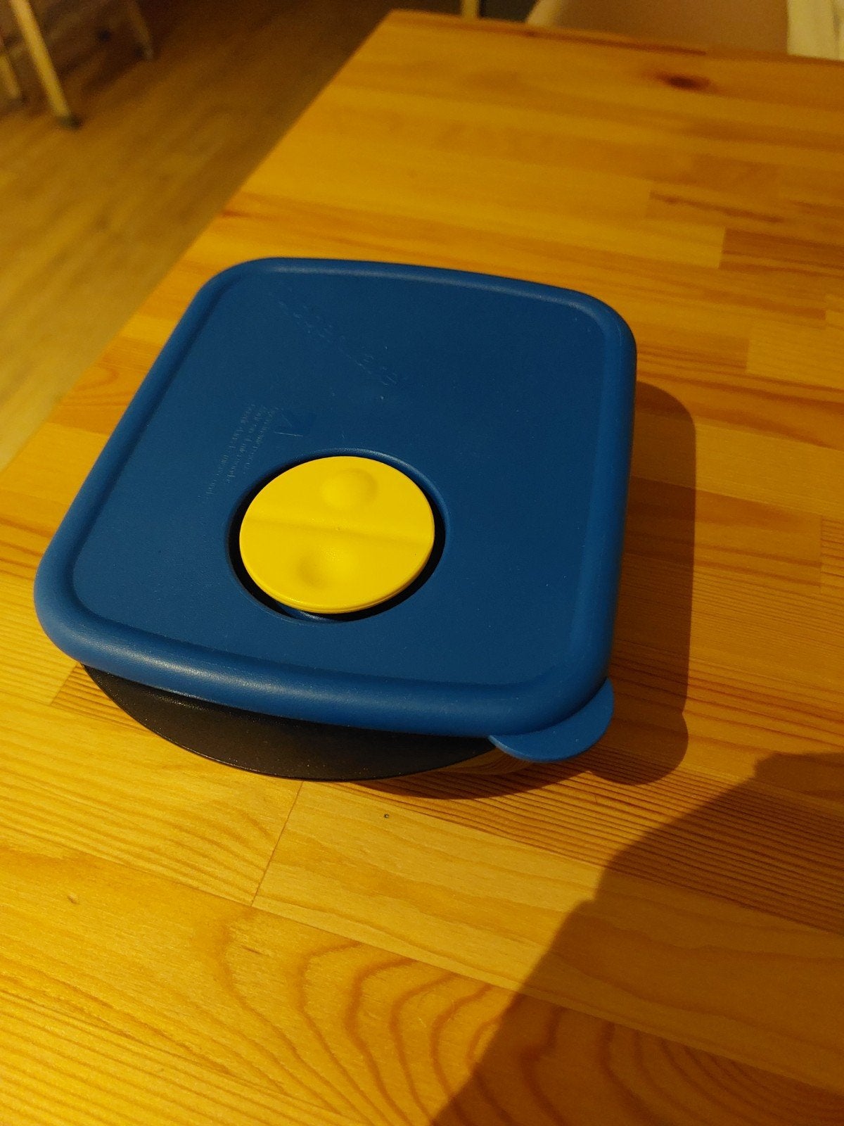 Tupperware magnetron bewaardoos blauw/zwart, Ophalen of Verzenden