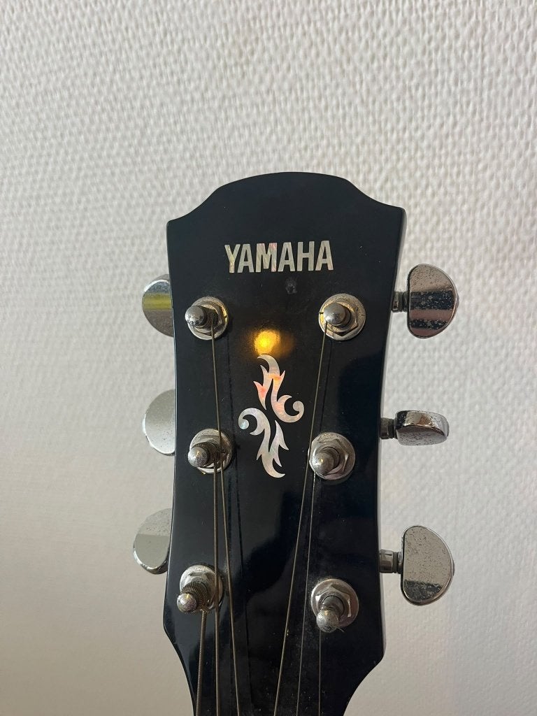 Yamaha APX500 BL Zwart – Elektro-akoestische gitaar, Ophalen, Gebruikt, Klassieke of Spaanse gitaar