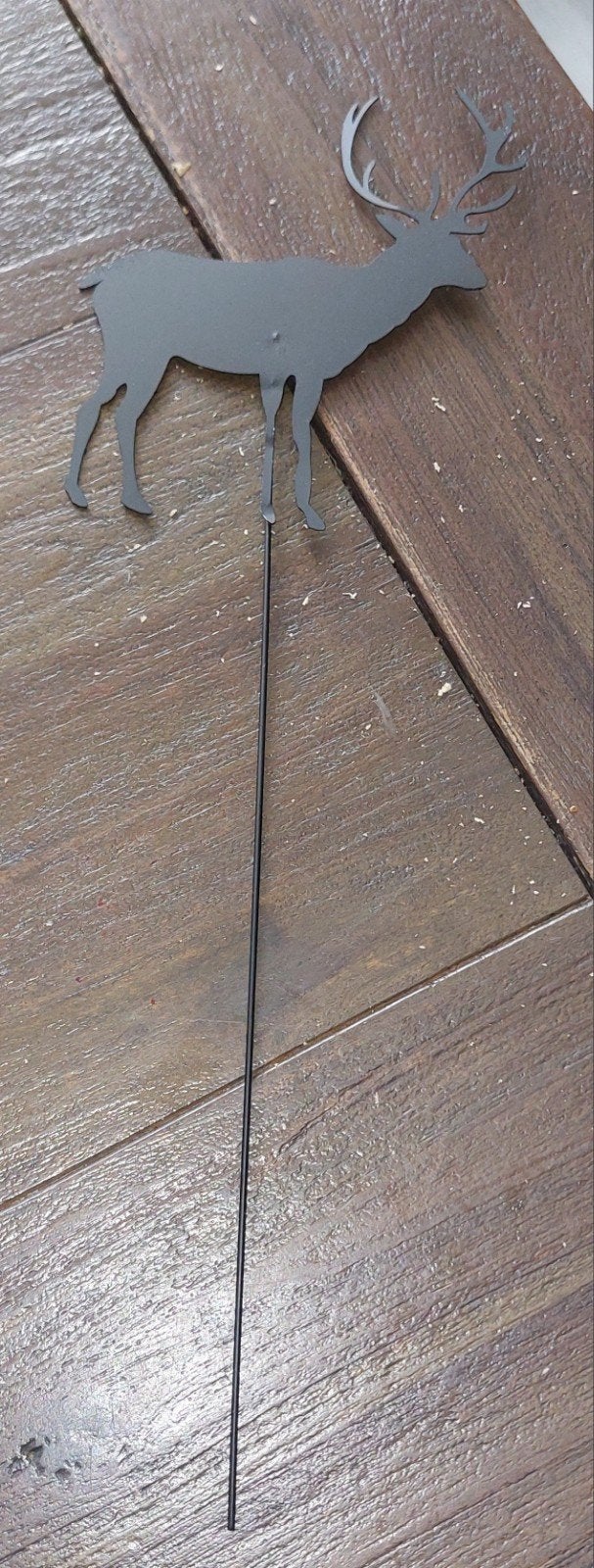 Metalen Hert Decoratie - Nieuw, 12x37,5cm, Ophalen of Verzenden