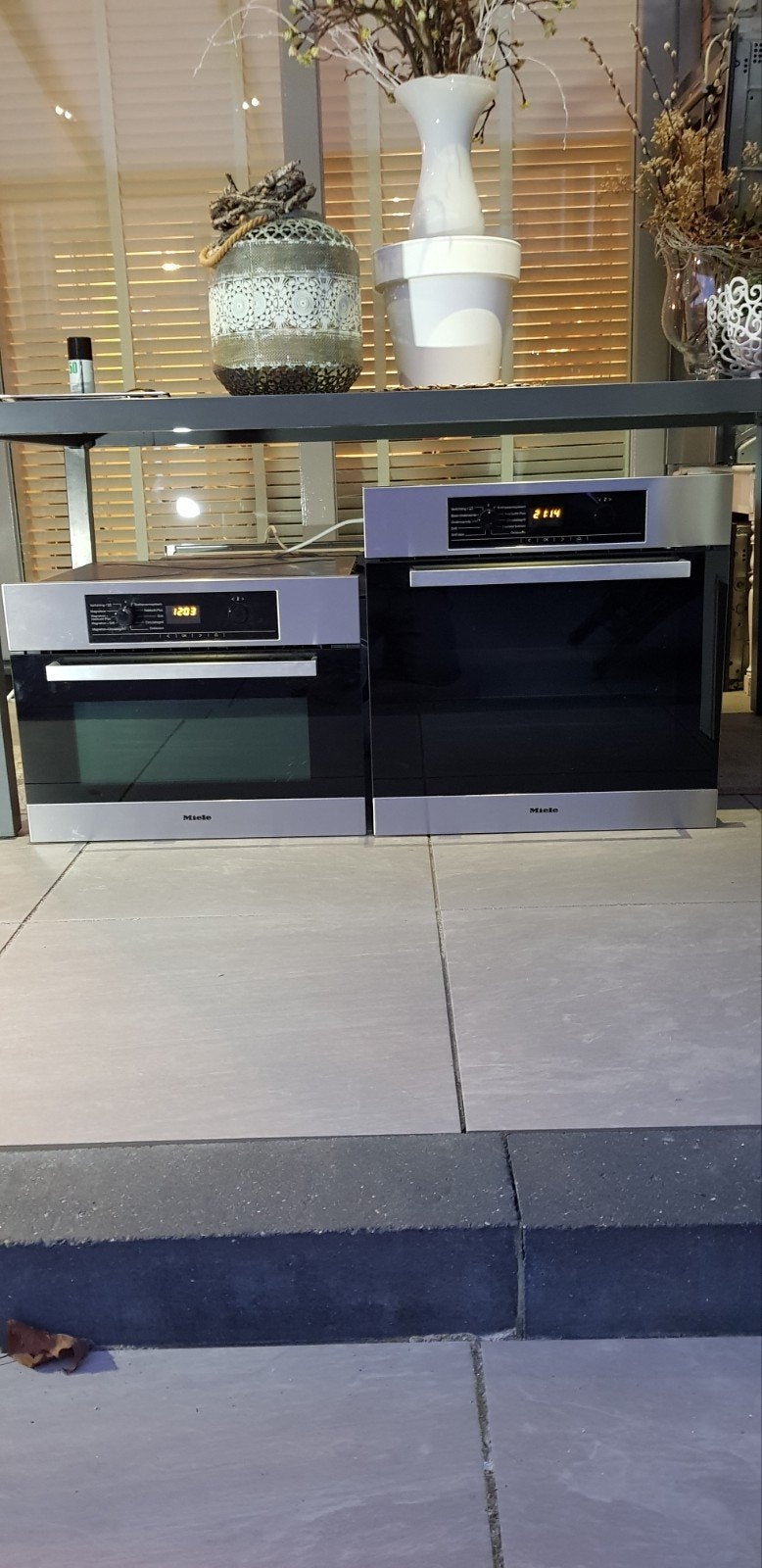 Luxe miele combi oven magnetron en solo oven, Ophalen, 45 tot 50 cm, Gebruikt, Combi-oven