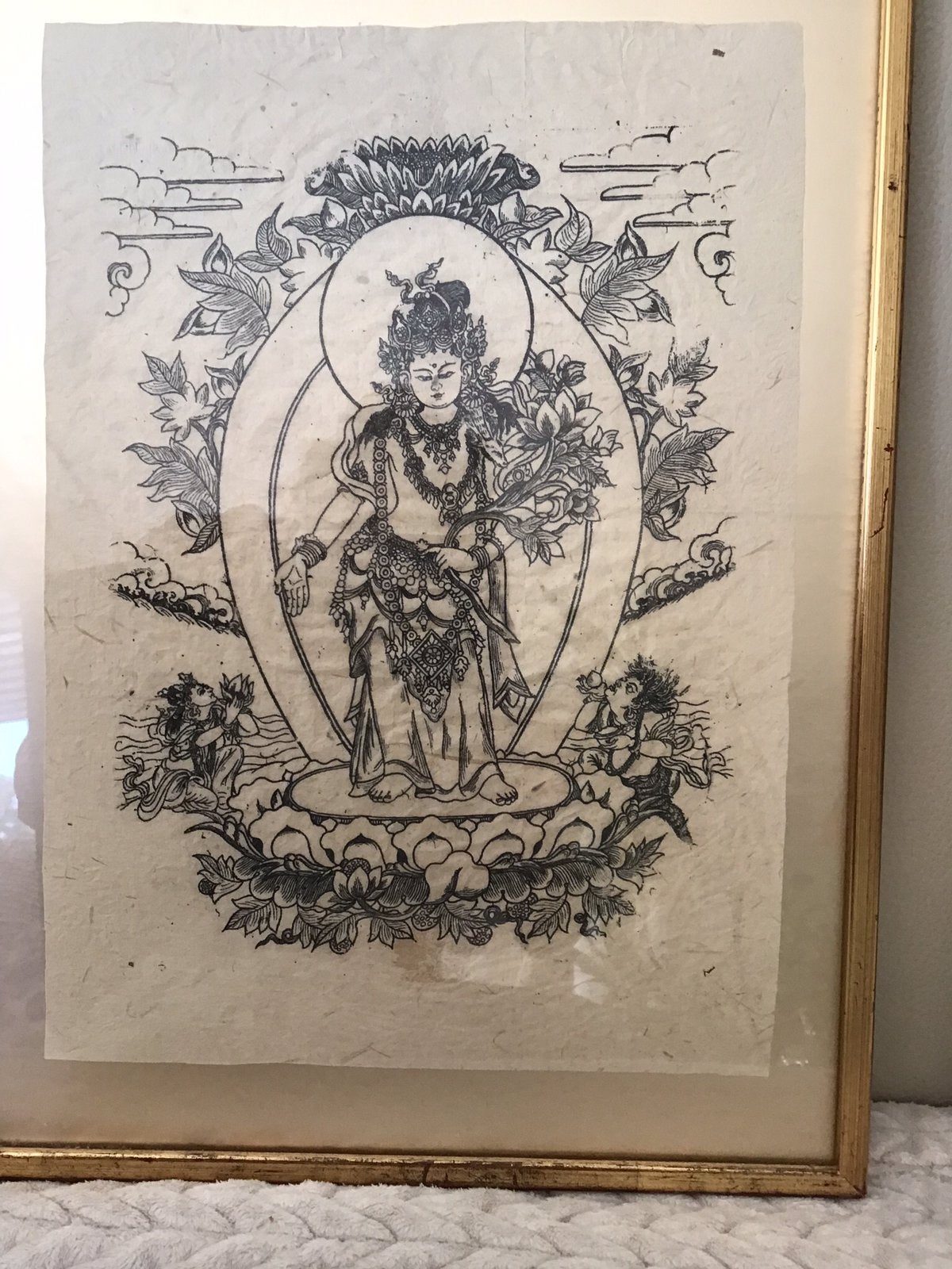 Set. Oosterse kunstprint   41x31, Ophalen of Verzenden, Print