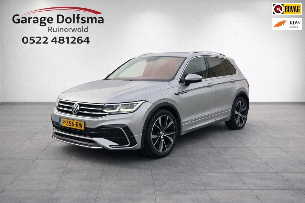 Volkswagen Tiguan 1.5 TSI 2X R-Line -VIRTUEL-PANO-CAMERA-LED, Auto's, Volkswagen, 4 cilinders, SUV of Terreinwagen, 17 km/l, 750 kg