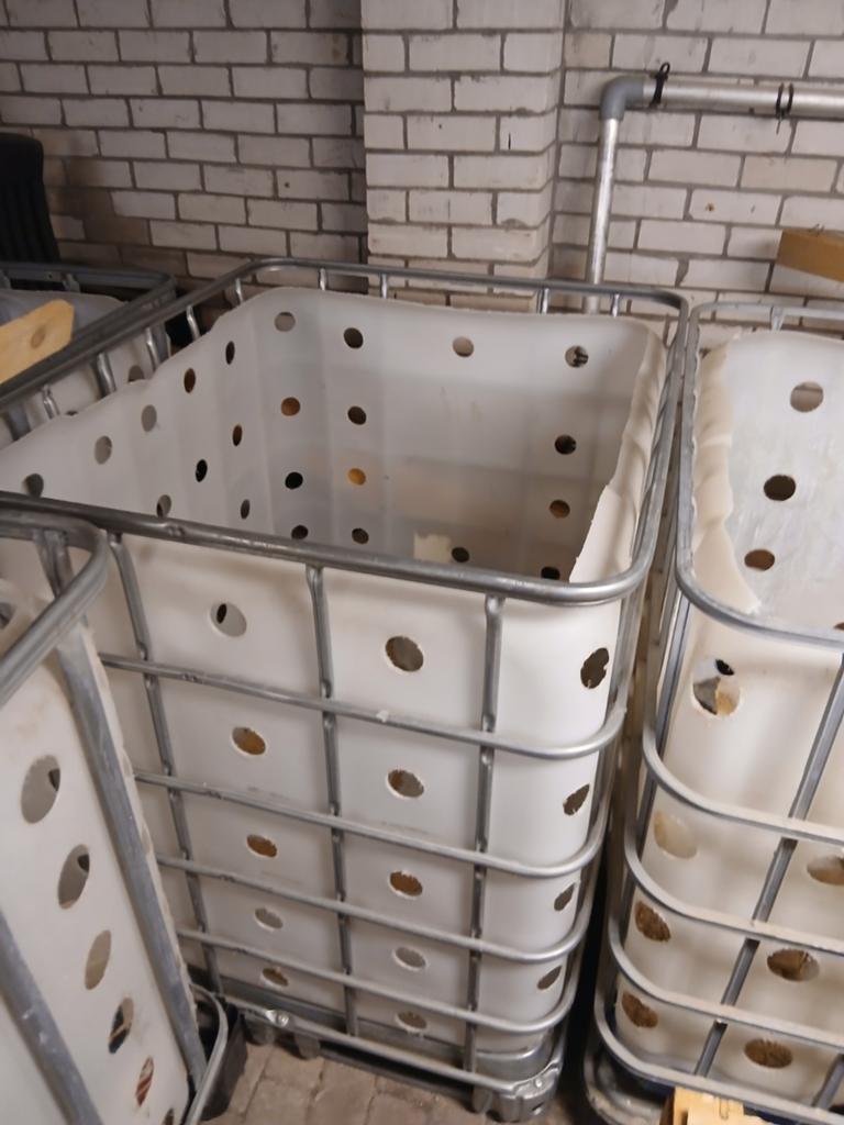 IBC vaten voor houtdroging - 8 stuks, Ophalen, Gebruikt