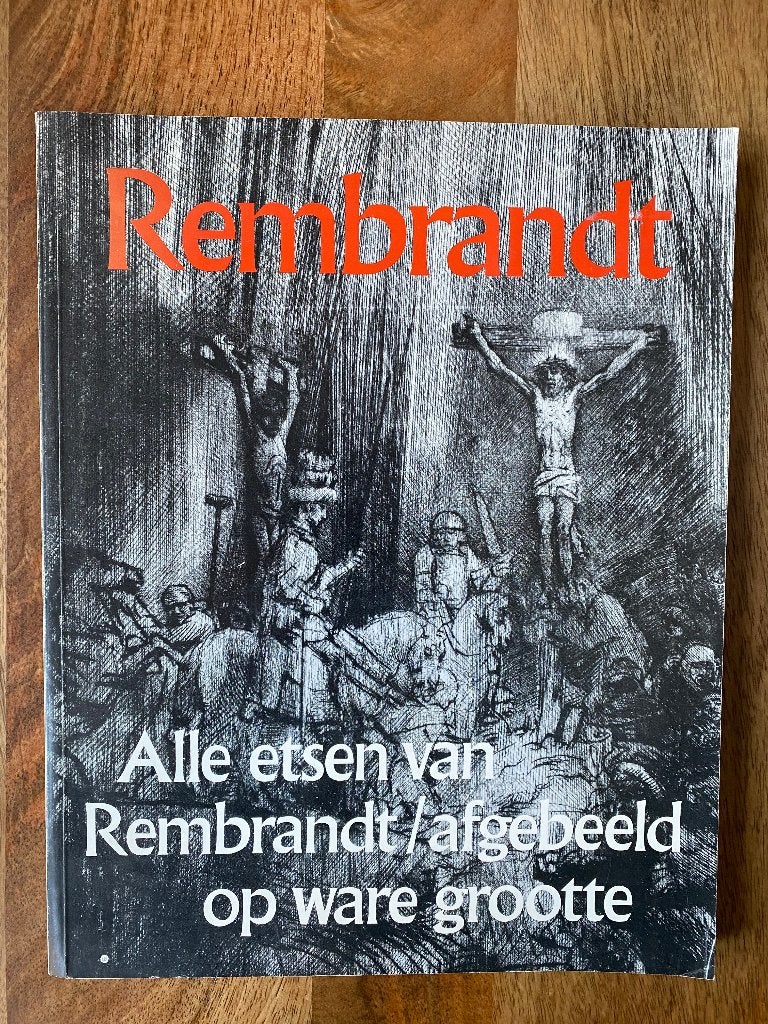 Rembrandt Alle etsen op ware grootte afgebeeld, Ophalen of Verzenden, Zo goed als nieuw, Schilder- en Tekenkunst, Gary Schwartz