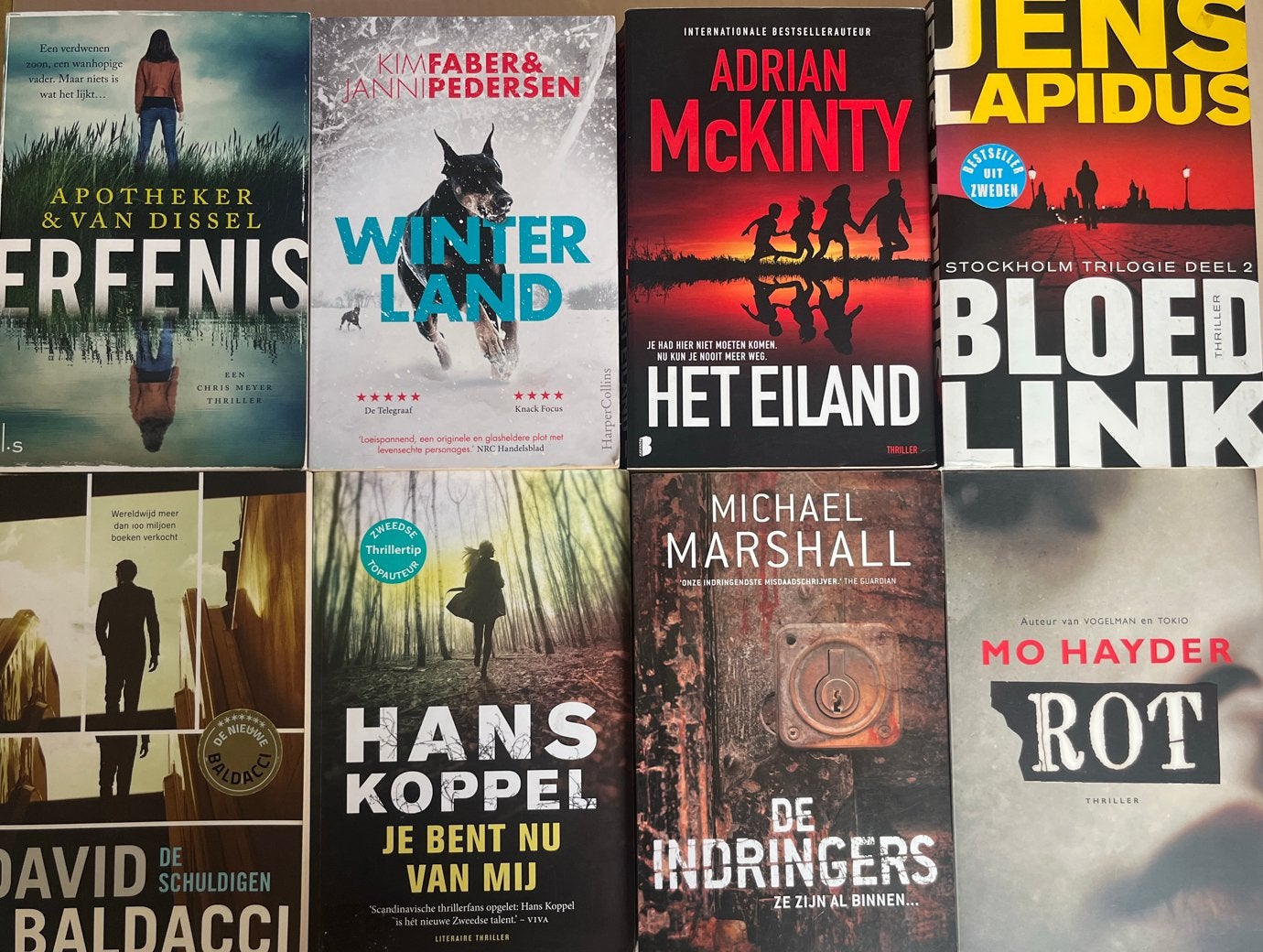 Thrillers, Hans Koppel, David Baldacci, Jens Lapidus, Boeken, Ophalen of Verzenden, Gelezen, Europa overig