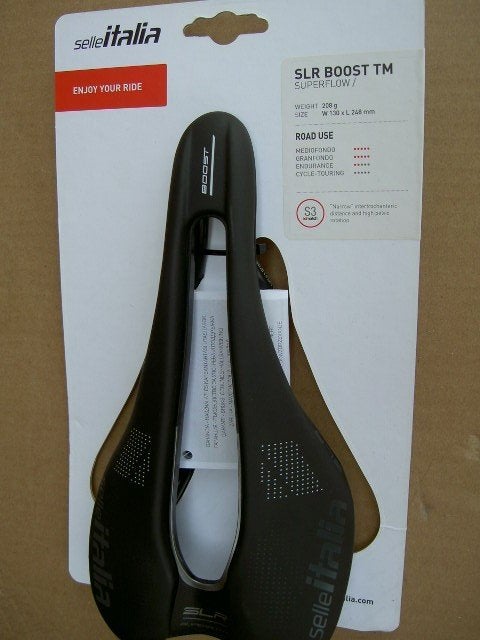 Selle Italia SLR Boost TM Superflow S3 zadel-Zwart-, Ophalen of Verzenden, Nieuw, Overige typen
