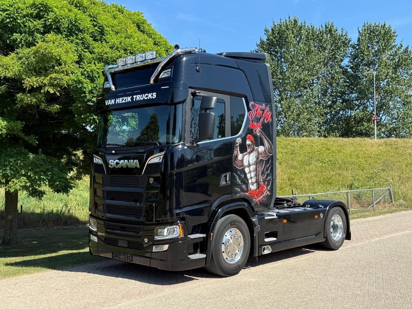 Scania S660 Retarder-vollucht-4x2-alcoa-TOP-12-2022 VH1128, Automaat, Scania, Overige brandstoffen, Leder