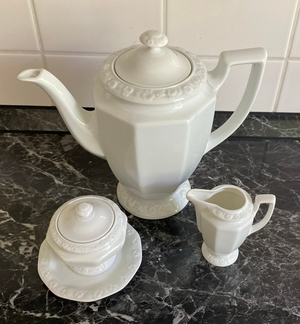 ROSENTHAL Classic ROSE 🥀 🌹MARIA weiß Servies oa KOFFIEPOT, Ophalen, Overige typen, Zo goed als nieuw, Overige stijlen