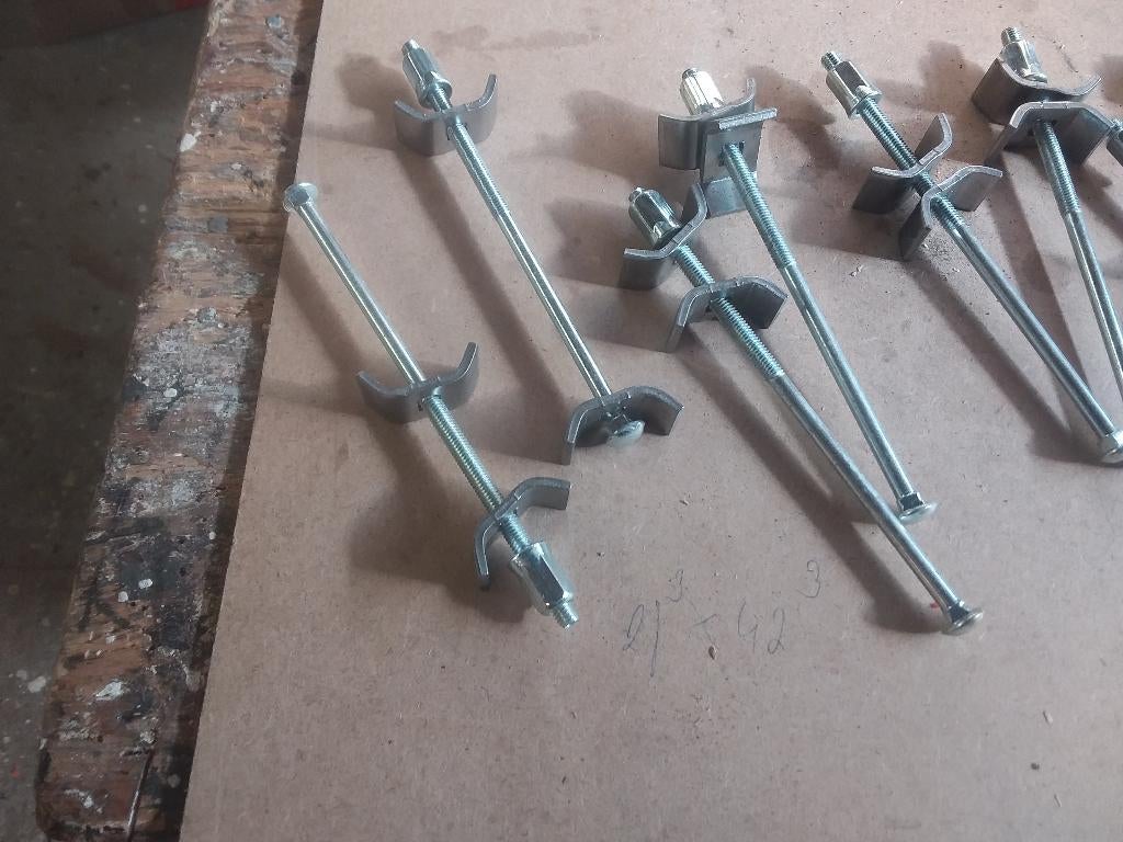 Werkblad verbinders 6 x 150, 33 stuks, Ophalen of Verzenden, Nieuw, 100 tot 250 mm, Overige typen