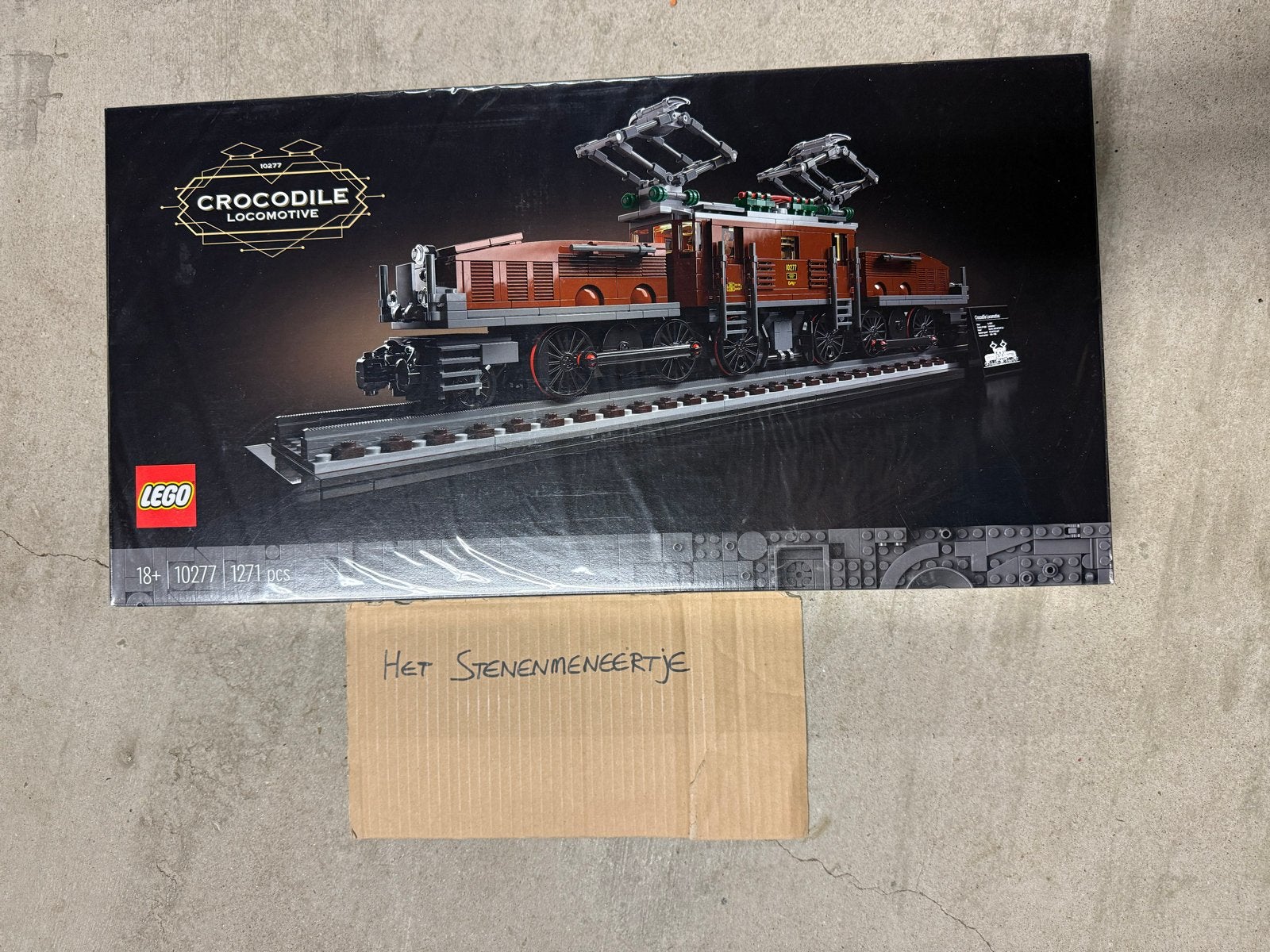 LEGO 10277 Crocodile Locomotive (nieuw), Ophalen, Lego, Nieuw, Icons