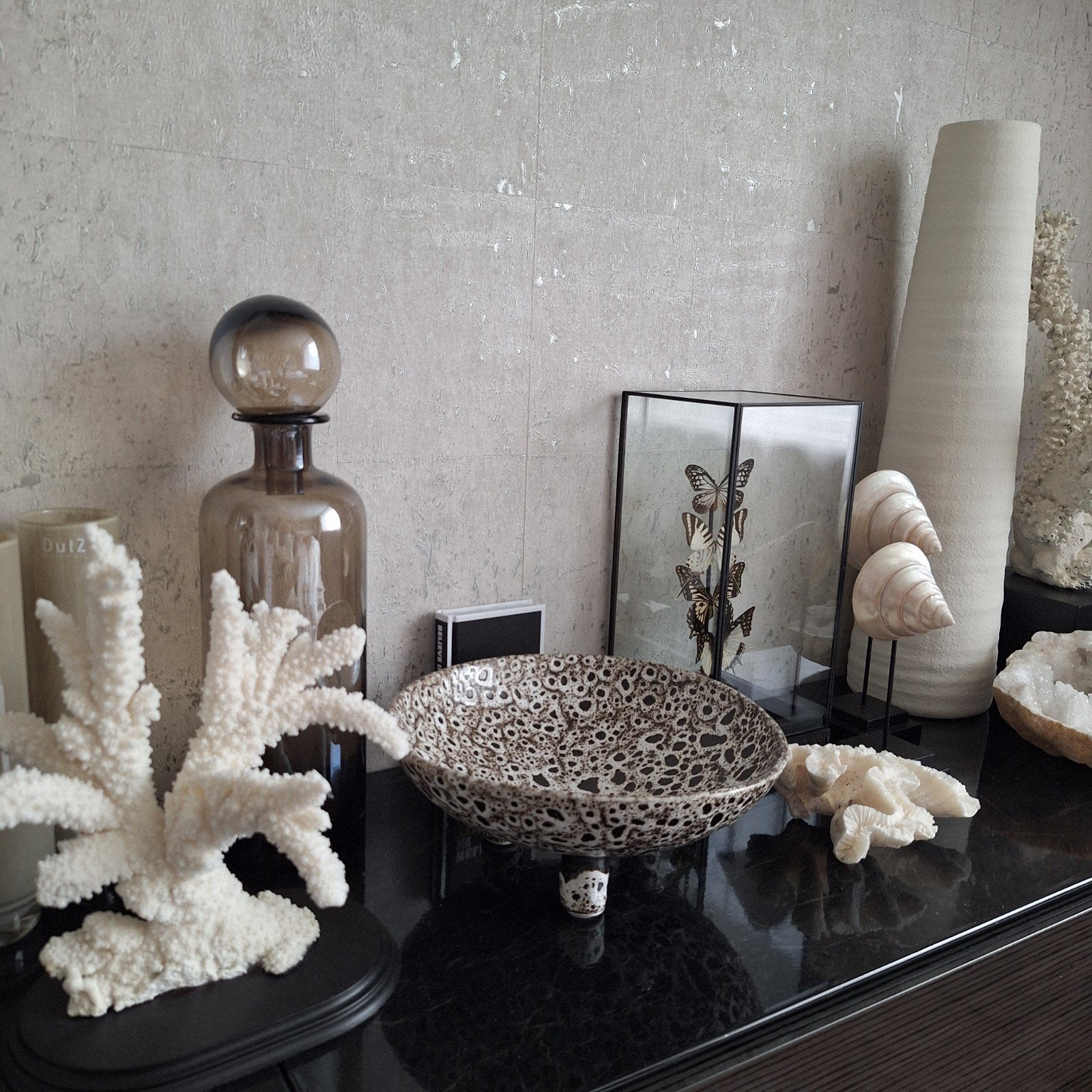 Lifestyle spots schaal kom op pootjes bruin, Nieuw, Ophalen of Verzenden, X, X