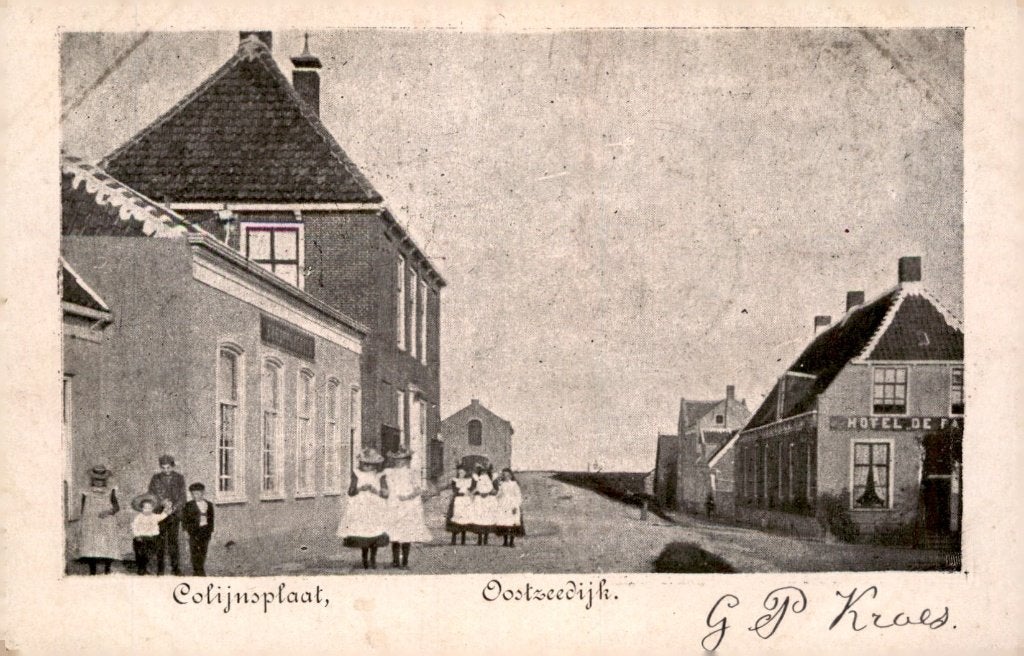 Colijnsplaat Oostzeedijk # 957, Verzenden, Voor 1920, Gelopen, Zeeland