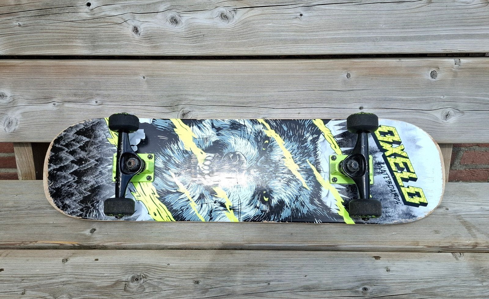Oxelo Skateboard - 78x20 cm - Gebruikt, Ophalen