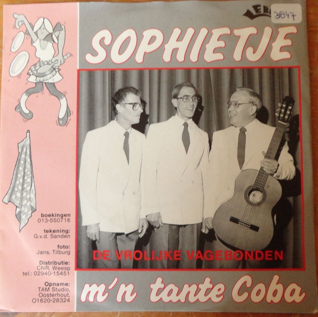 Vrolijke Vagebonden > Sophietje, Ophalen of Verzenden, Gebruikt, 7 inch, Nederlandstalig