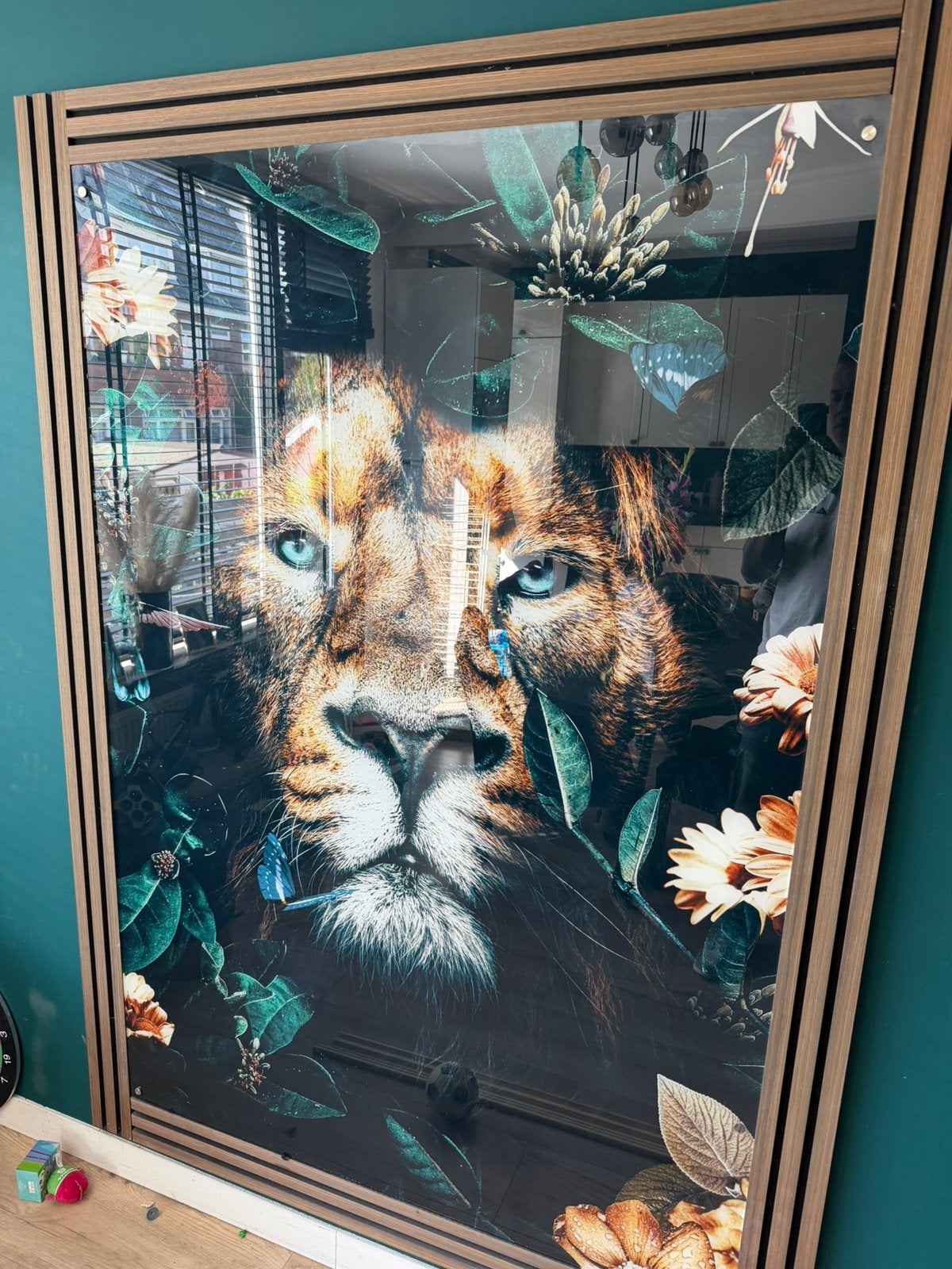 Plexiglas scilderij groot, Ophalen, Zo goed als nieuw