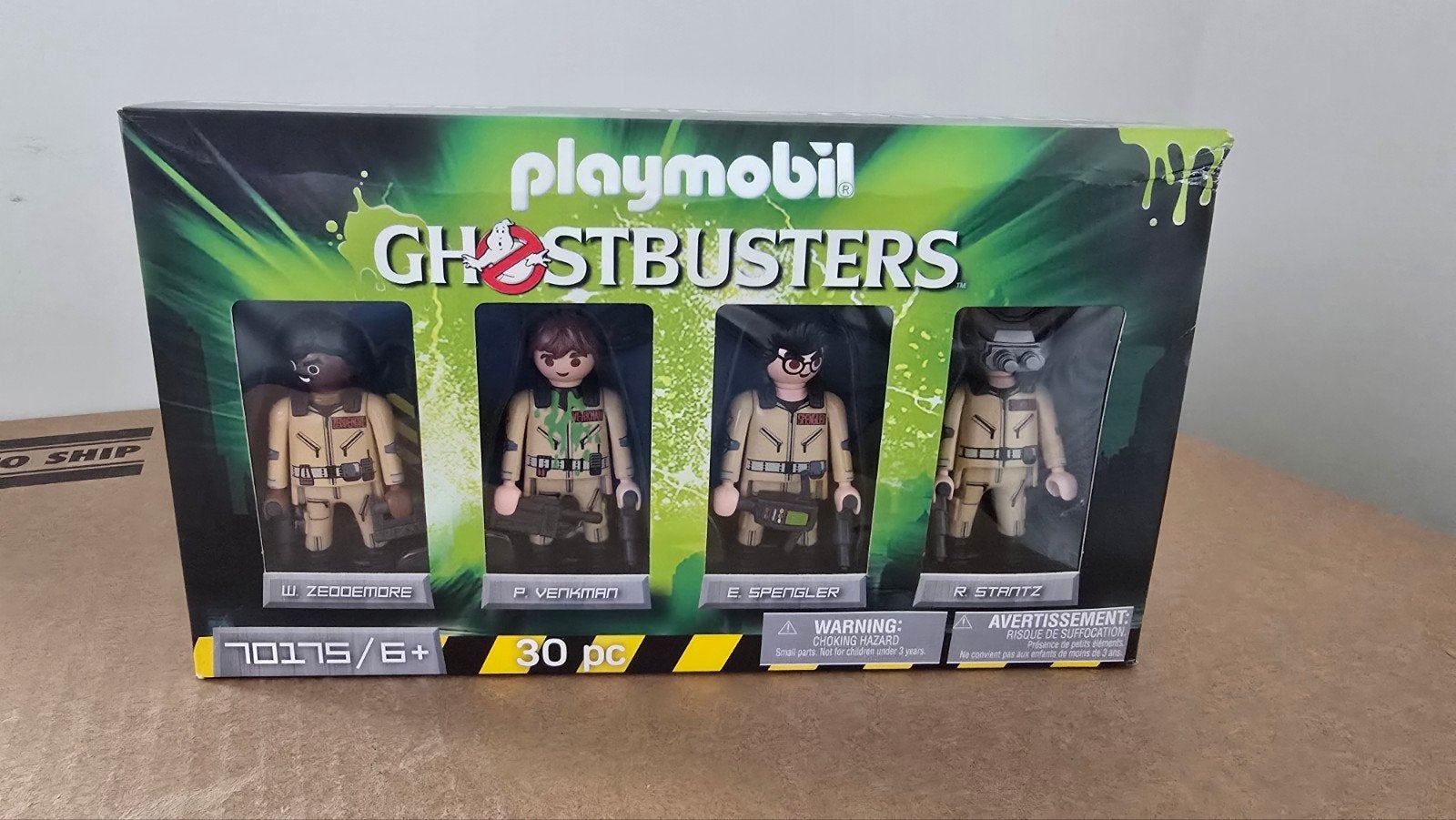 Playmobil 70175 Ghostbusters set 4 figuren nieuw in doos, Complete set, Nieuw, Ophalen of Verzenden, Figuren