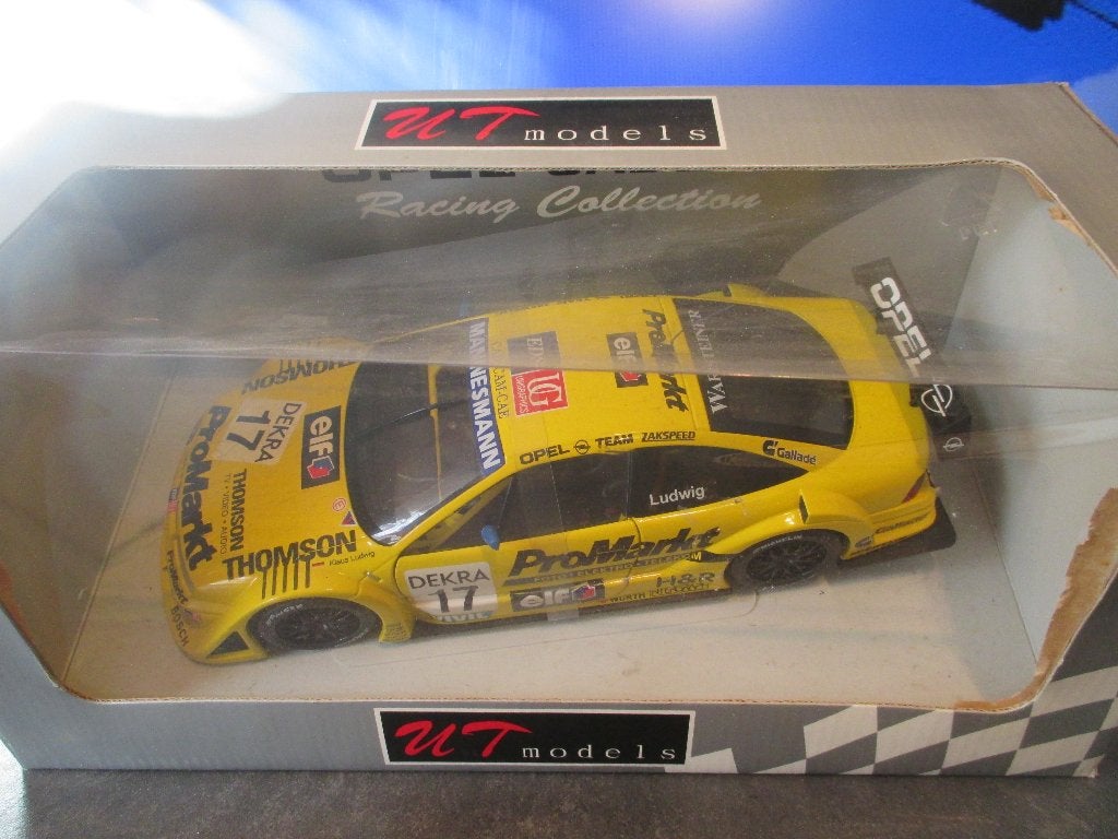 '96 Opel Calibra V6 4x4 DTM Team Zakspeed K.Ludwig UT-Models, Ophalen of Verzenden, Zo goed als nieuw, Auto, UT Models