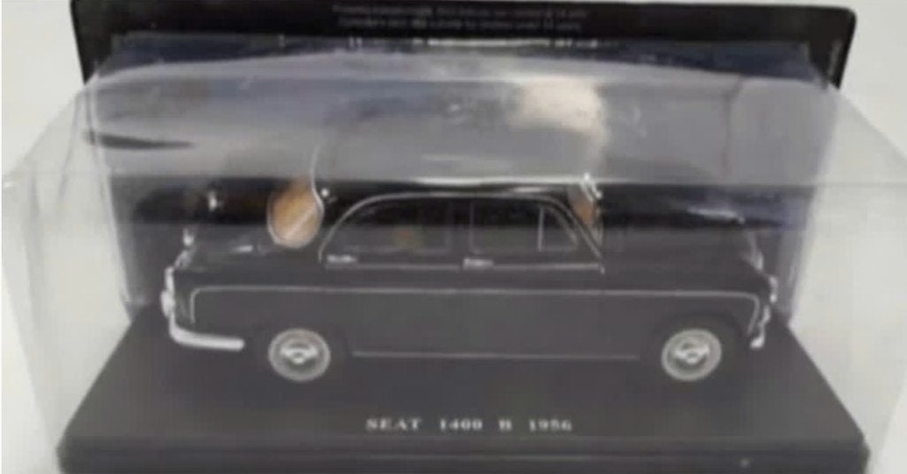 Seat 1400 B 1956 Spaanse serie coches inolvidables 1/24 # 36, Verzenden, Nieuw, Auto, Overige merken