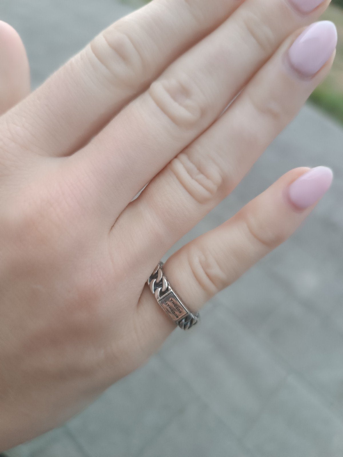 Buddha to Buddha ring, Ophalen, Dame of Heer, Zilver, Zilver