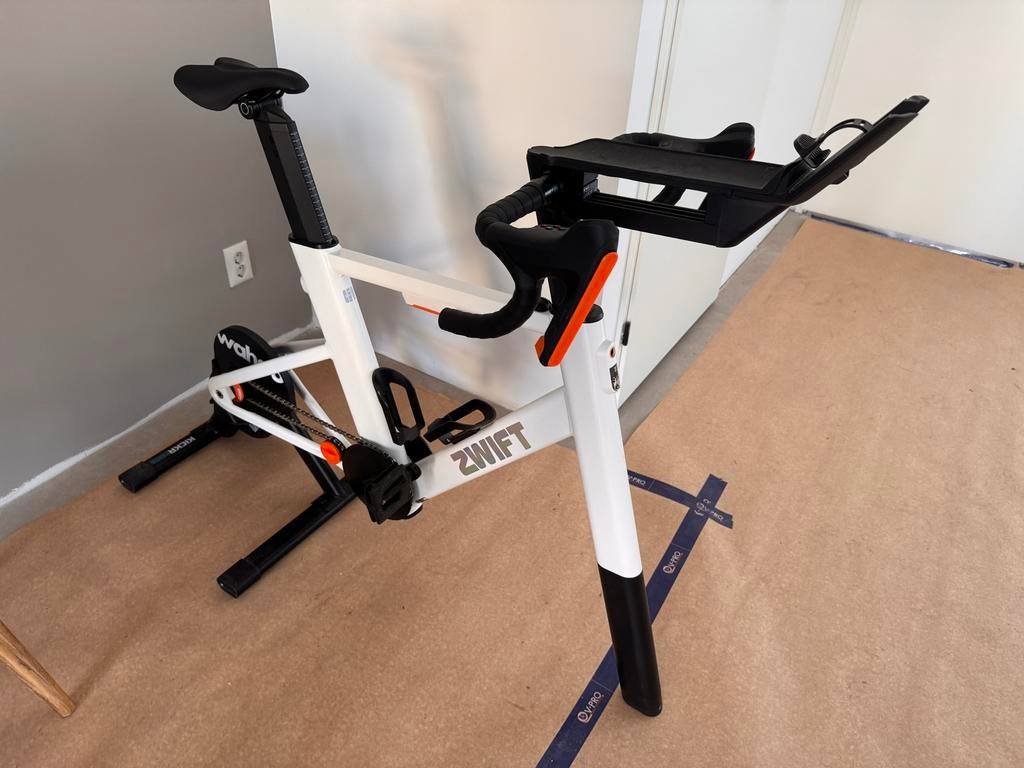 Zwift Ride inclusief Wahoo Kickr - Zo goed als nieuw, Ophalen, Zo goed als nieuw, Hometrainer