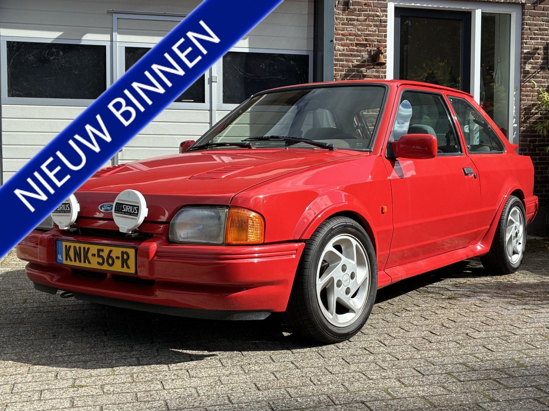 Ford Escort 1.6 RS Turbo '89 Harde Auto! (bj 1989), 1596 cc, Stof, Overige carrosserieën, 102 pk