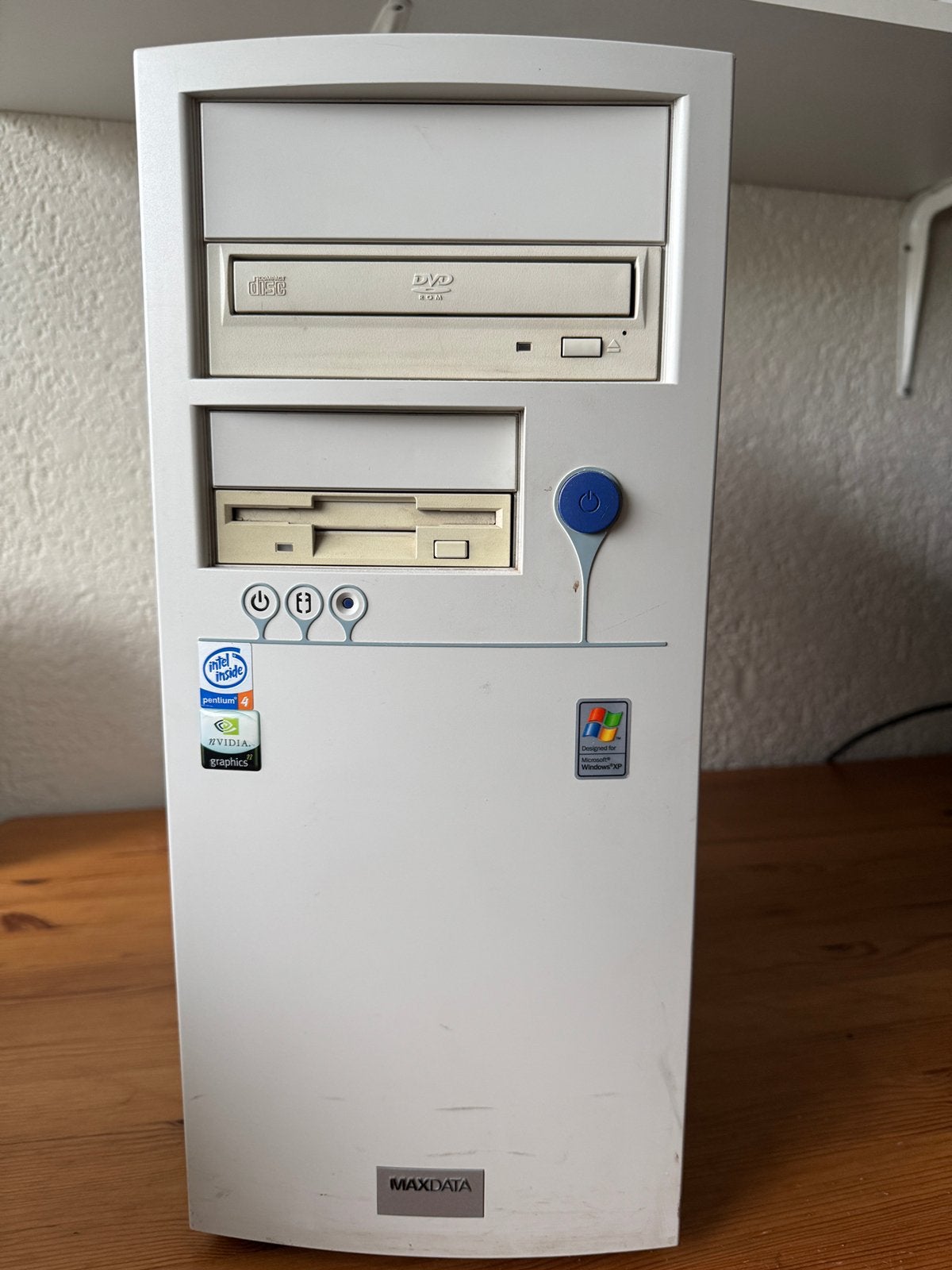 Maxdata Pentium 4 PC, Computers en Software, Desktop Pc's, Ophalen, Gebruikt, HDD, 160 GB