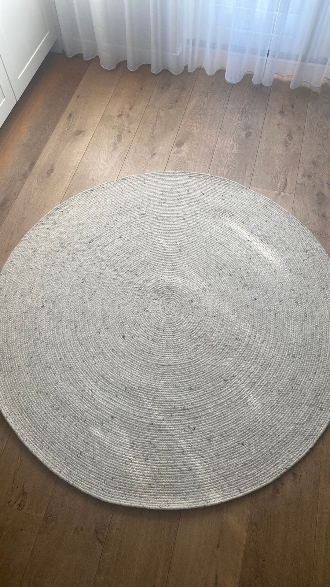 Rond kleed wol, Ophalen, 100 tot 150 cm, Rond, Zo goed als nieuw