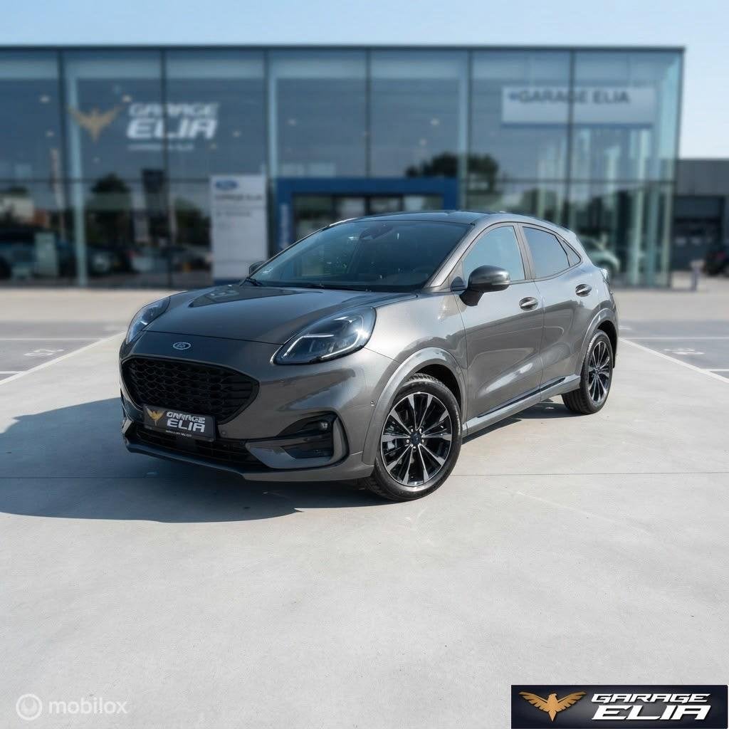 Ford Puma ST-Line Vignale | Automaat |155PK Hybrid | CarPlay, Met garantie (alle), Leder, 155 pk, Automatische klimaatregeling