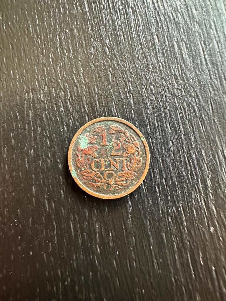 1/2 cent munt 1917, Postzegels en Munten, Munten | Nederland, Ophalen of Verzenden