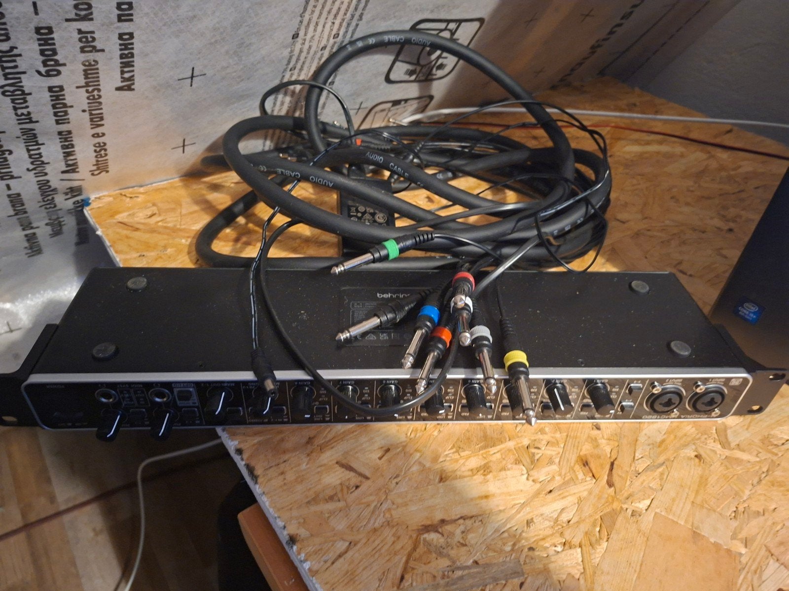 Behringer UMC202HD USB Audio Interface - Nieuwstaat, Computers en Software, Ophalen of Verzenden, Zo goed als nieuw, Extern, Behringer