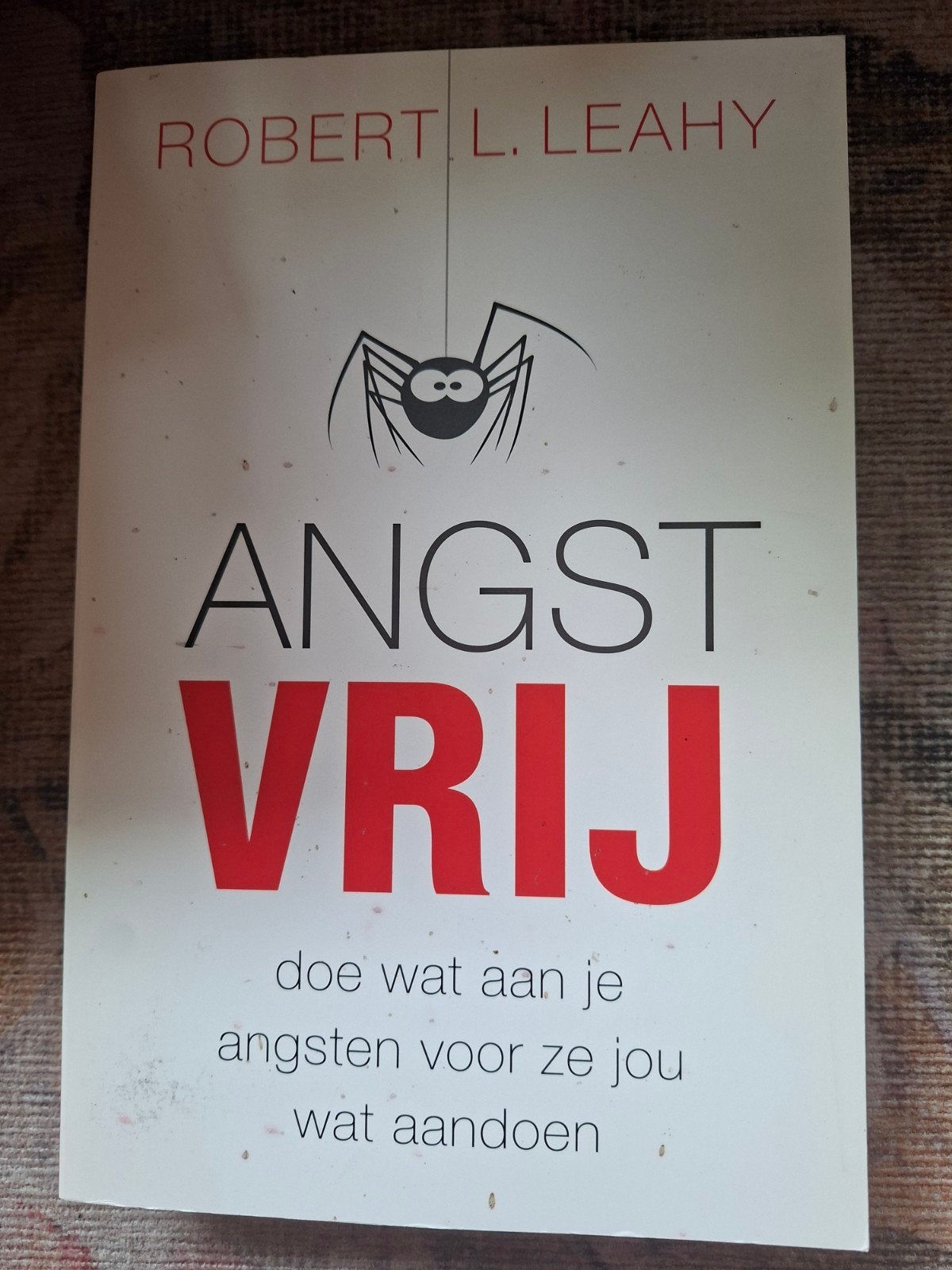 Robert .L. Leahy - Angstvrij, Ophalen of Verzenden, Zo goed als nieuw, Robert .L. Leahy