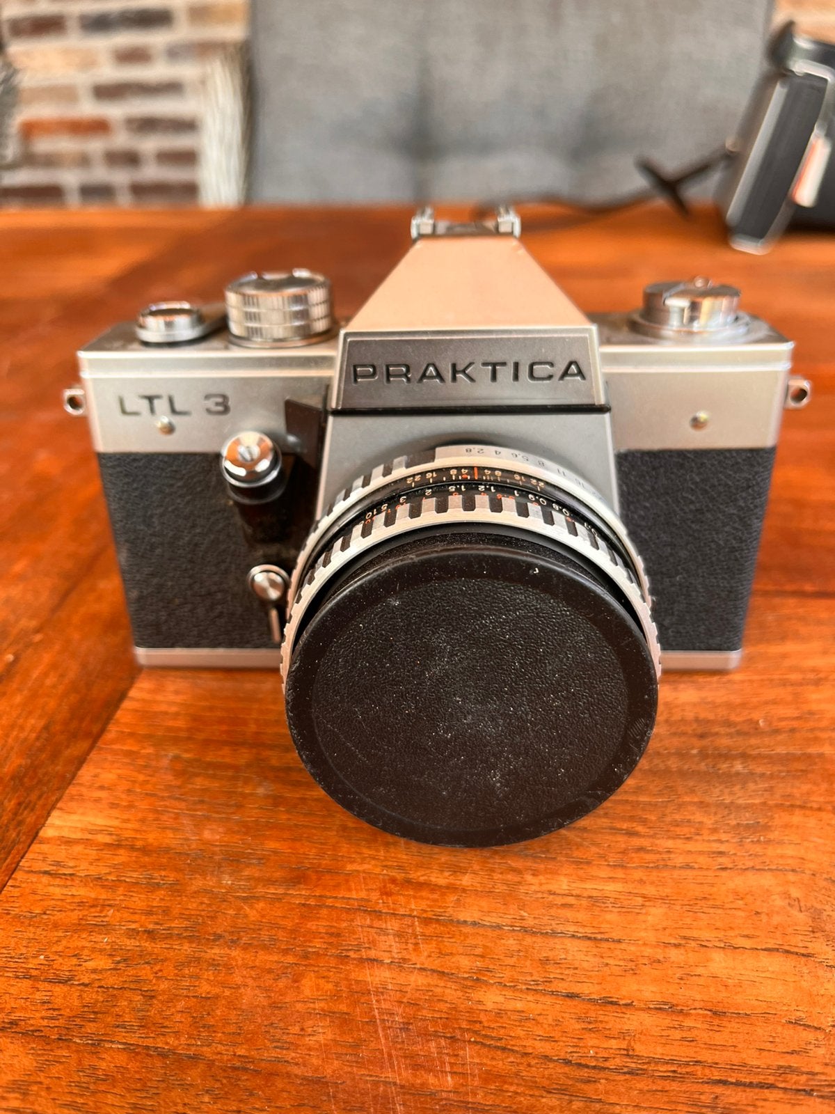 Praktica spiegel reflexcamera, Audio, Tv en Foto, Fotocamera's Analoog, Ophalen of Verzenden, Gebruikt, Spiegelreflex, Overige Merken