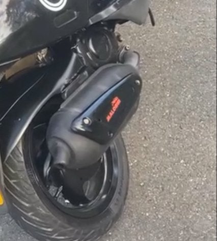 SM02/SM01 uitlaat in goede staat, ruilen tegen terugloop, Ophalen, Gebruikt