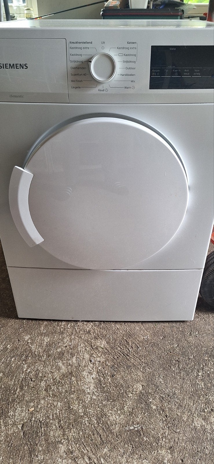 Siemens  IQ300 wasdroger., Ophalen, 6 tot 8 kg, Gebruikt, Luchtafvoer