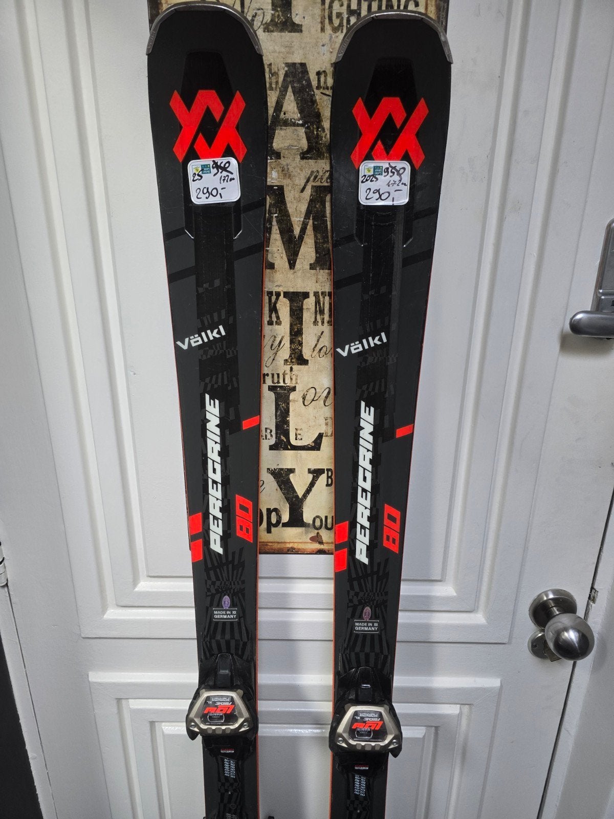 2025 172cm VOLKL PEREGINE NP950€ ALL MOUNTAIN GEVORDERDEN, Overige merken, 160 tot 180 cm, Gebruikt, Ophalen of Verzenden