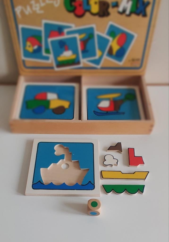 Alles moet weg!! I Rolf I Color-mix puzzels, Kinderen en Baby's, Speelgoed | Educatief en Creatief, Ophalen, Gebruikt