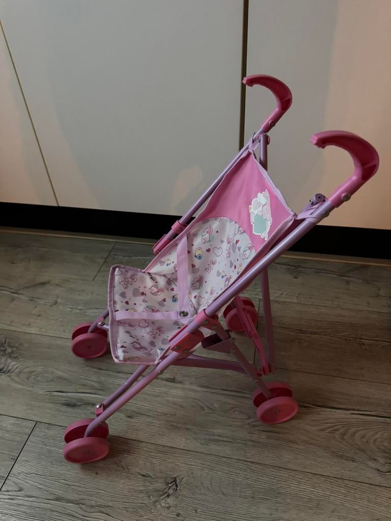 Speelgoed buggy nieuw, Ophalen of Verzenden, Zo goed als nieuw, Babypop