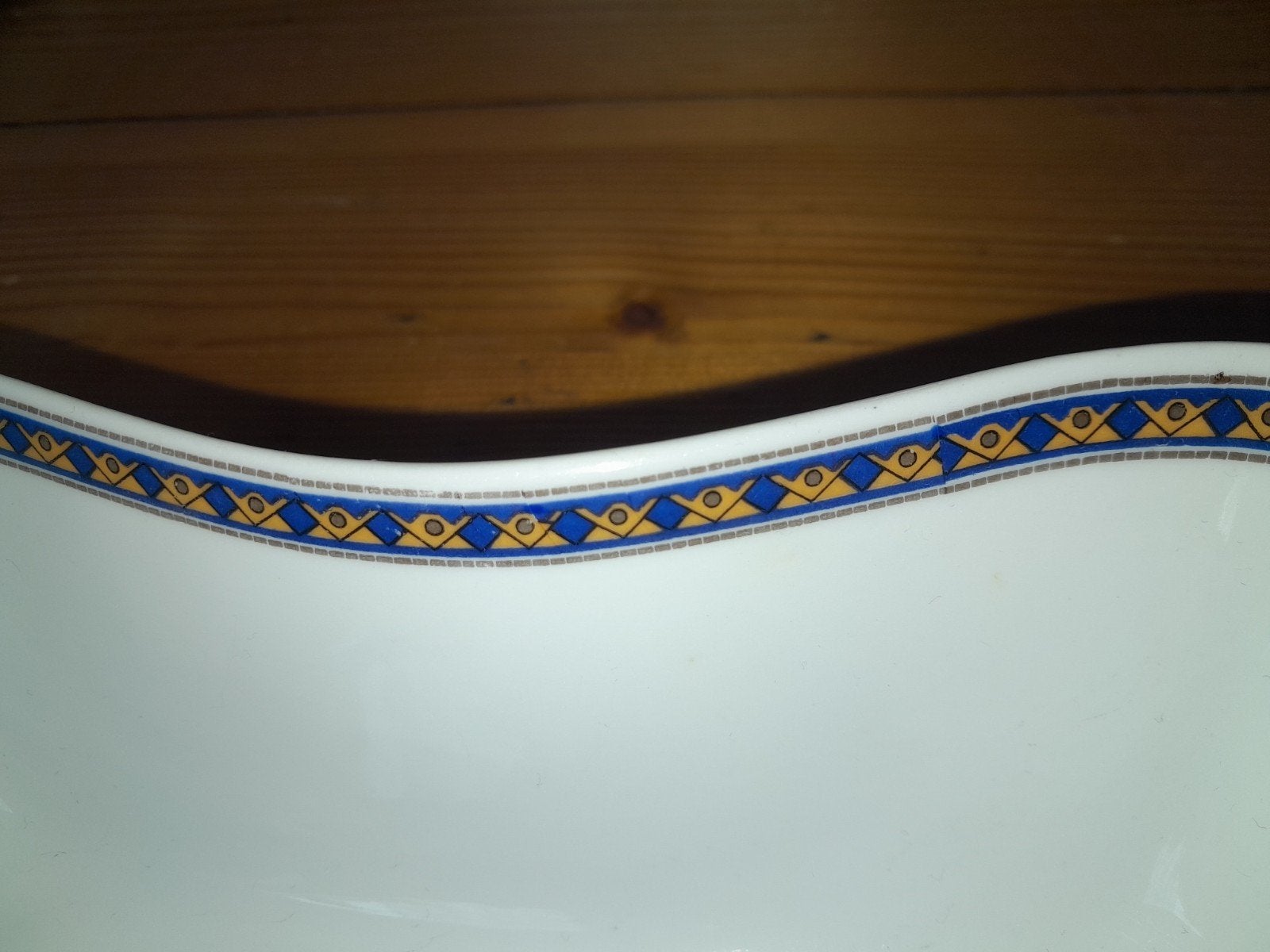 Mooie schaal servies salade fruit PMR Bavaria, Ophalen of Verzenden