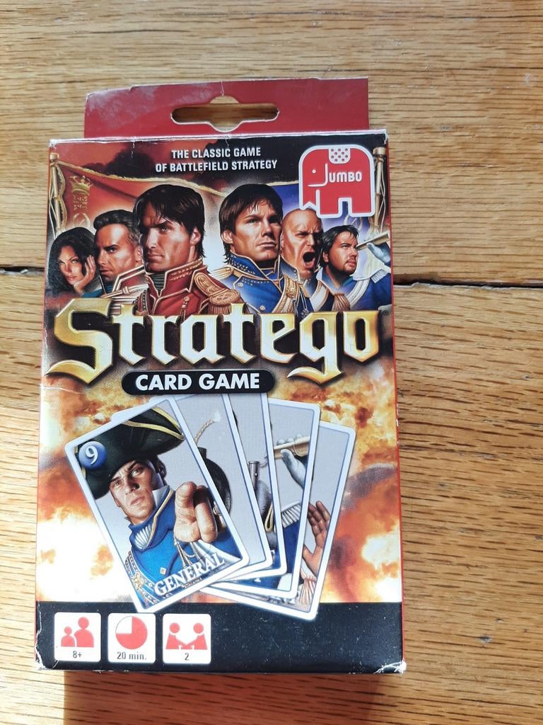 Stratego kaartspel Jumbo, Hobby en Vrije tijd, Gezelschapsspellen | Kaartspellen, Ophalen of Verzenden, Nieuw